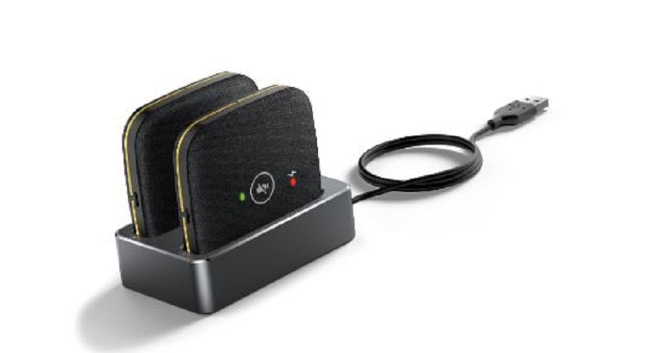 Yealink CPW65-PKG,  2x CPW65 Wireless Microphones, WDD60 Dect Dongle, 1.8m USB cable, 5V/2A Power Adapter,  Charger Cradle, for use with MTR Solutions Yealink CPW65-PKG,  2x CPW65 Wireless Microphones, WDD60 Dect Dongle, 1.8m USB cable, 5V/2A Power Adapter,  Charger Cradle, for use with MTR Solutions